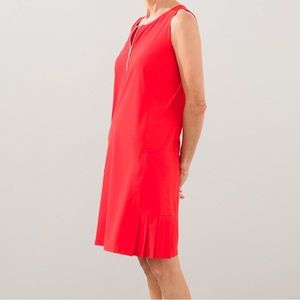 Chico’s Zenergy Orange Tennis Dress Sz 10